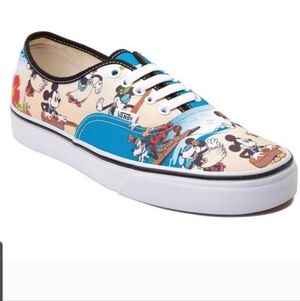 Vans x Disney Mickey/Minnie Mouse Aloha Sneakers Womens 9/Mens 7.5 Worn Once!